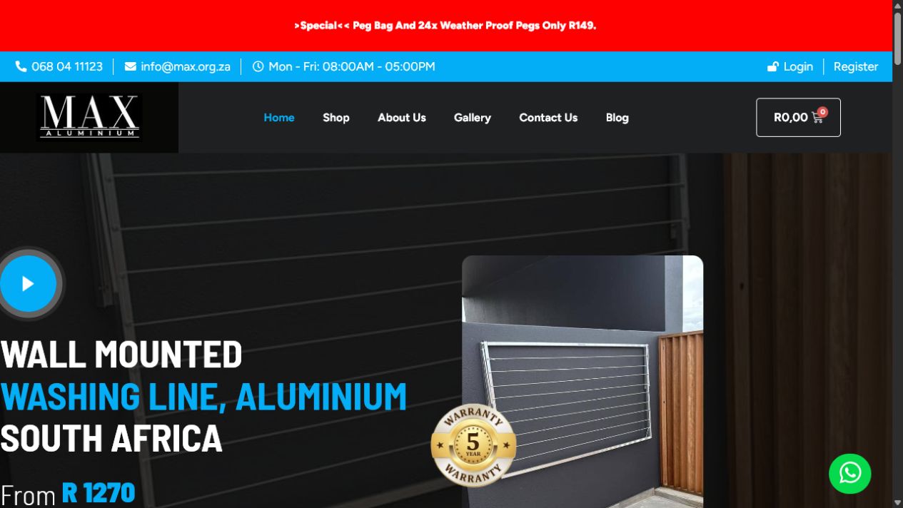 Max Aluminium project