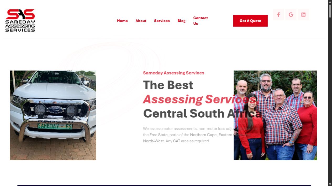 Sameday Assessing Services project