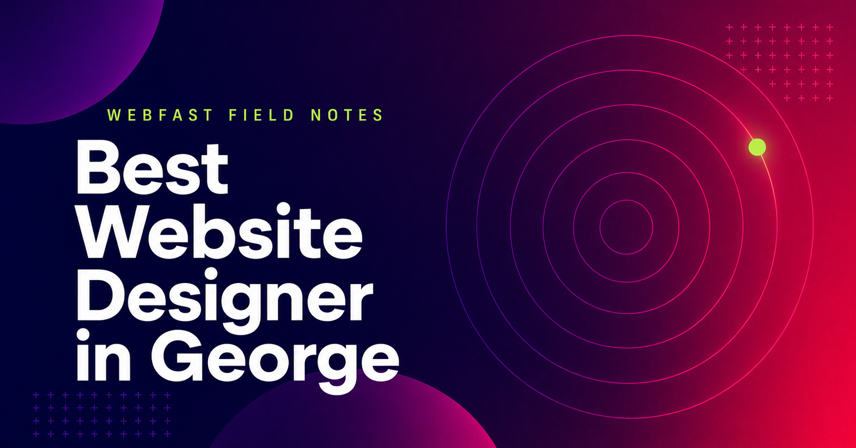 Best Website Designer in George | Website design packages