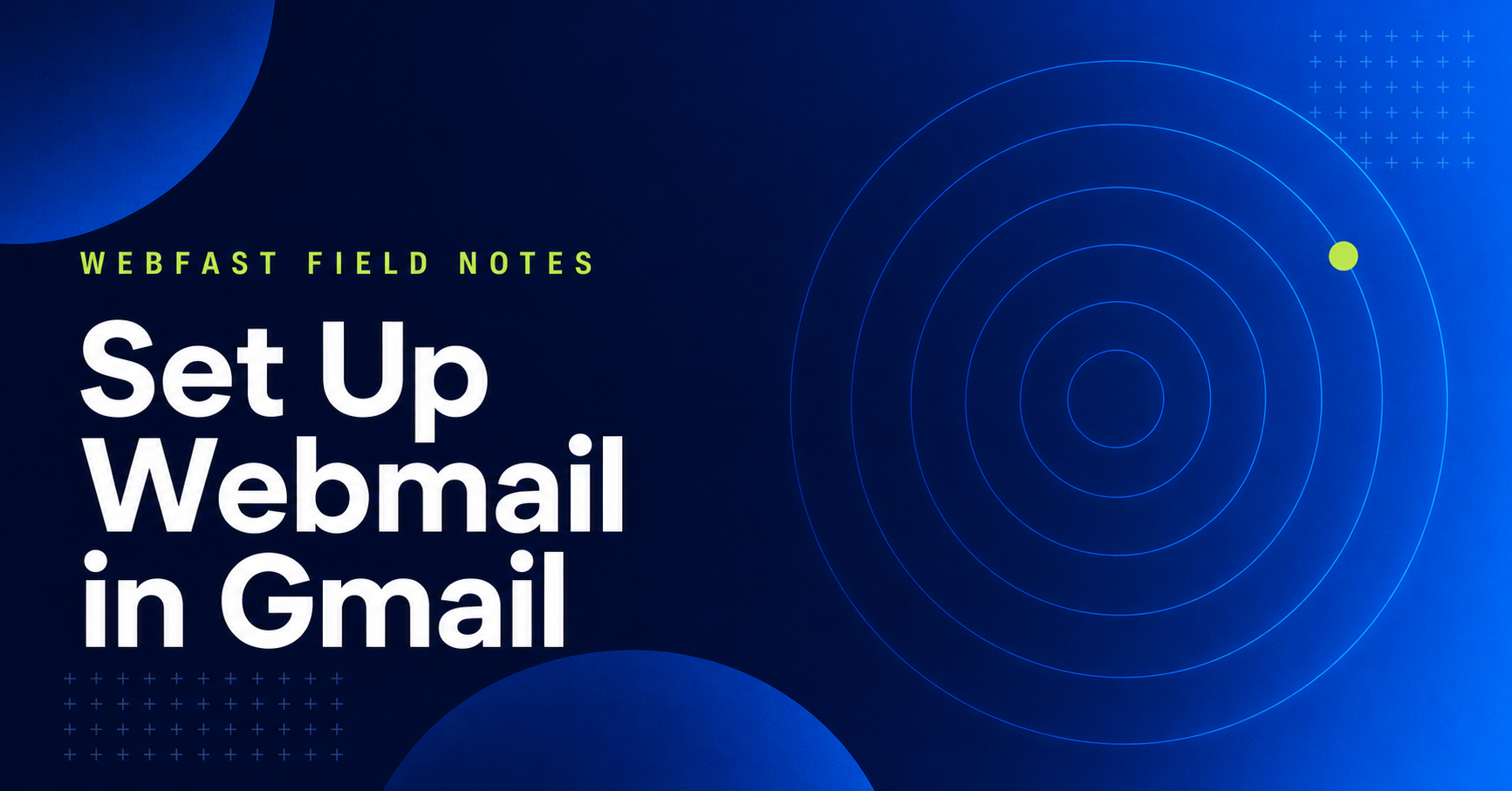 How to set up your webmail on Gmail – Desktop.
