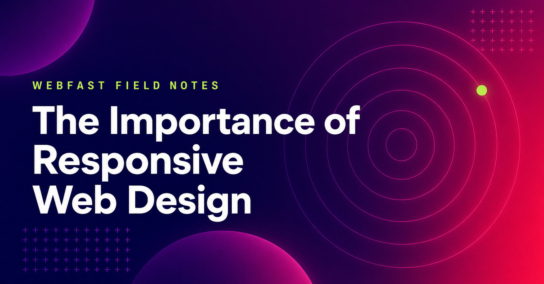 The Importance of a Responsive Web Design