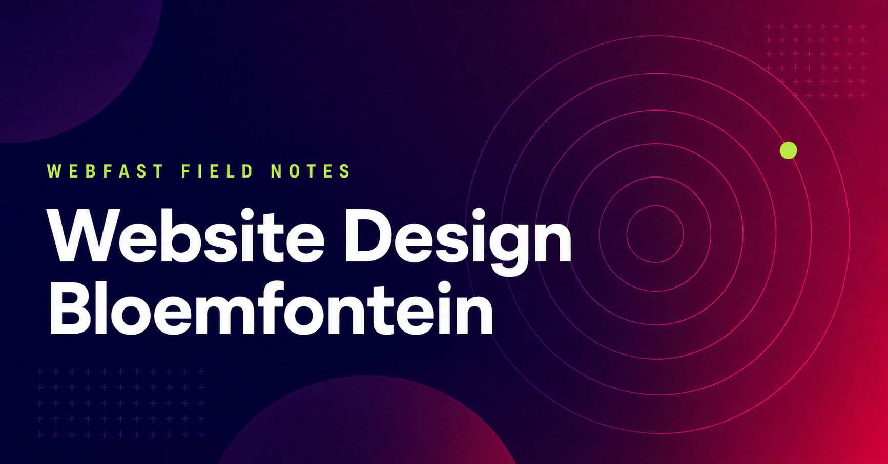 Website Design Bloemfontein