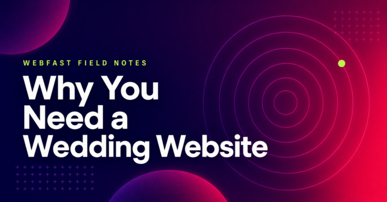 Why a Wedding Website Design Is a Must for Your Big Day