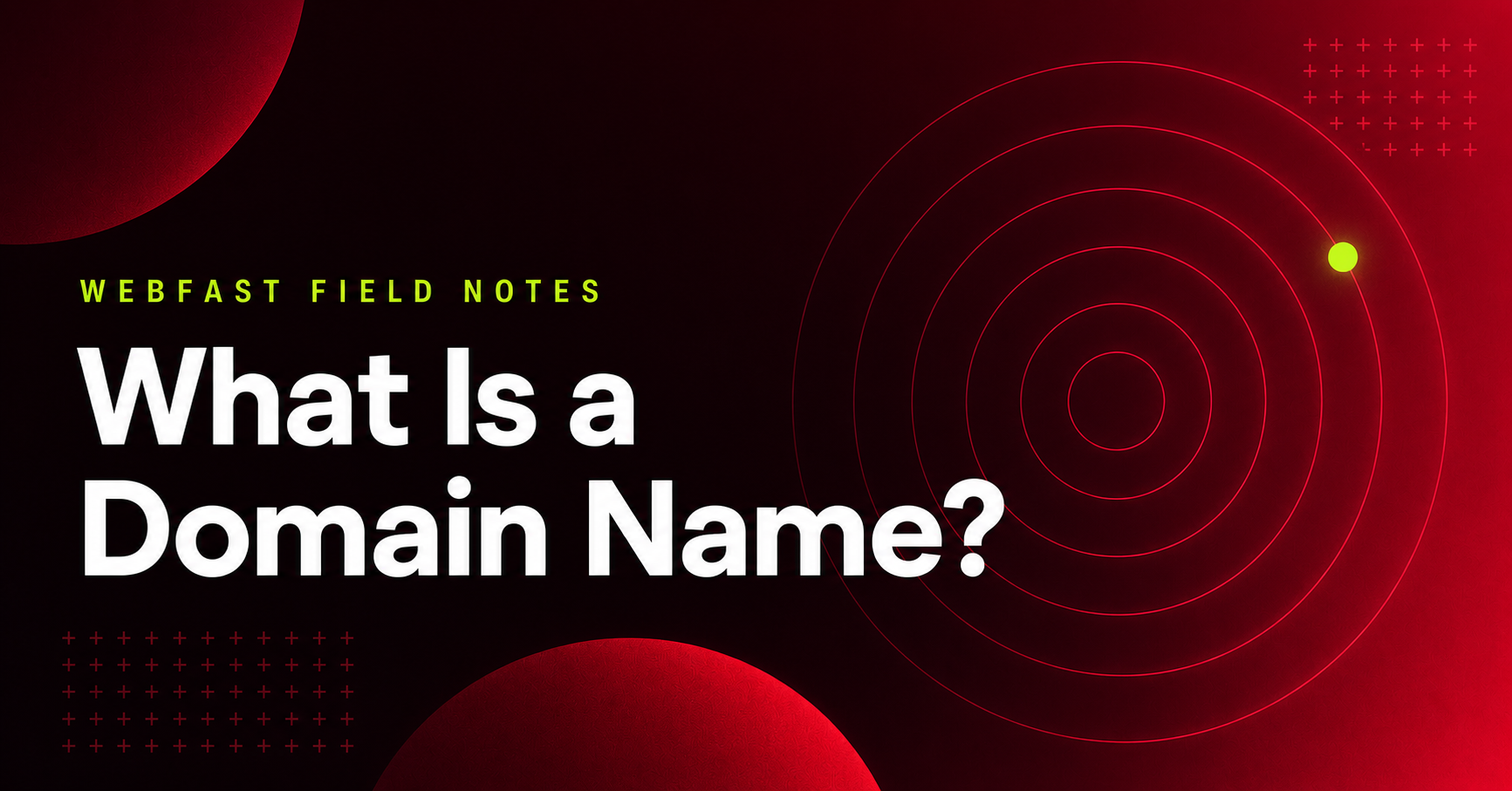 What is a domain name?