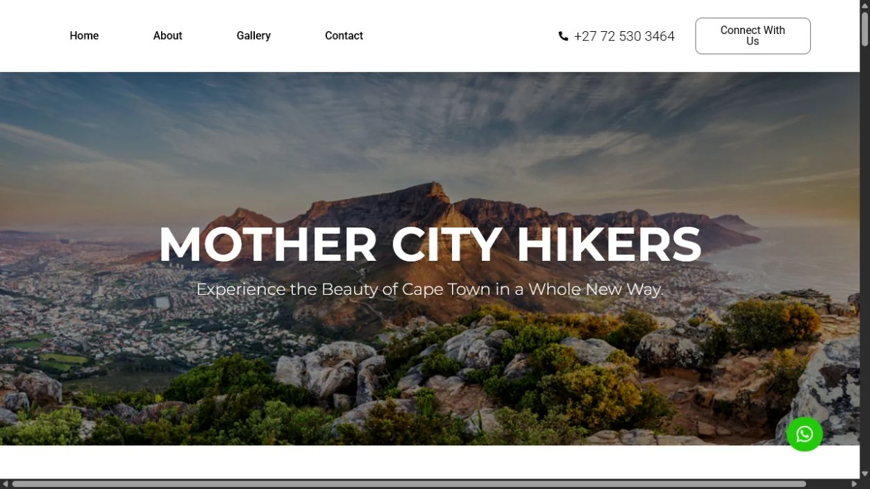 Mother City Hikers project